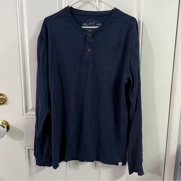 Grayers Other - Grayers Men’s Large Navy Long Sleeve Henley